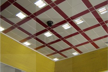 سقف کاذب ایستگاه متروی اکباتان