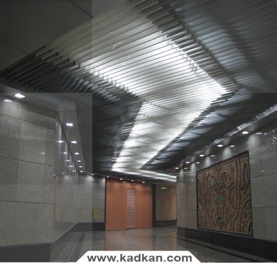 سقف کاذب ایستگاه متروی شریعتی