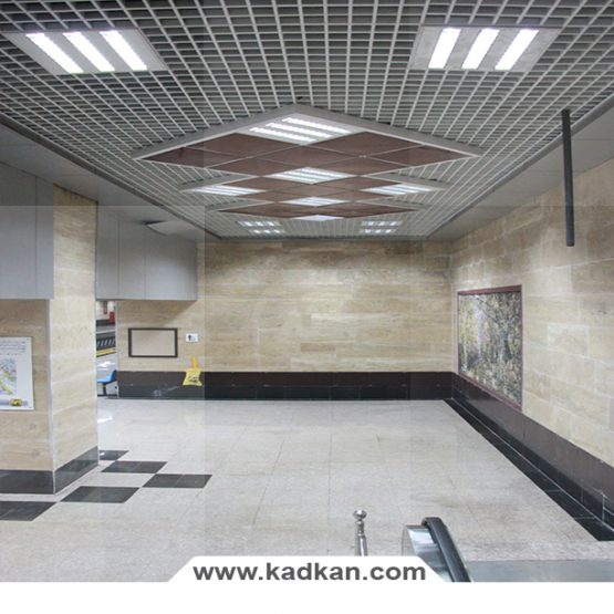 سقف کاذب ایستگاه متروی جوادیه