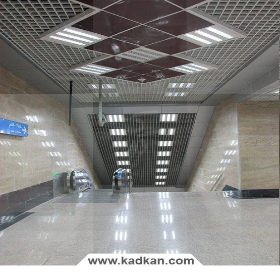 سقف کاذب ایستگاه متروی جوادیه