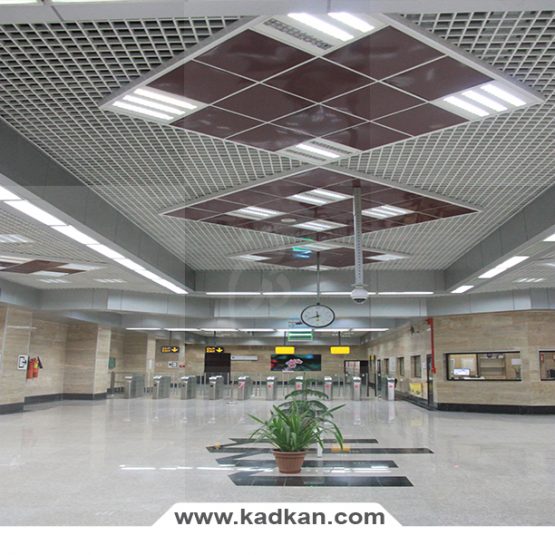 سقف کاذب ایستگاه متروی جوادیه