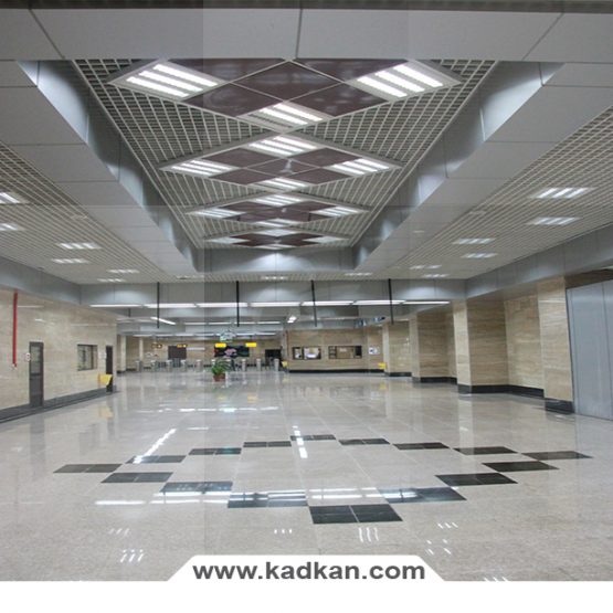 سقف کاذب ایستگاه متروی جوادیه