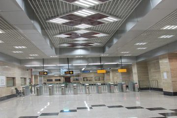 سقف کاذب ایستگاه متروی جوادیه
