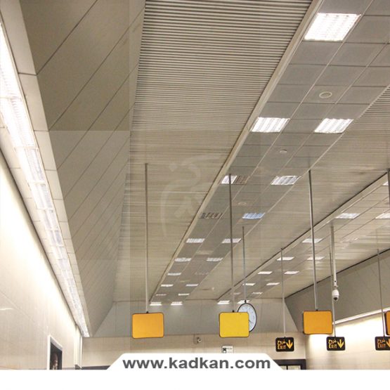 سقف کاذب ایستگاه متروی شهید زین الدین