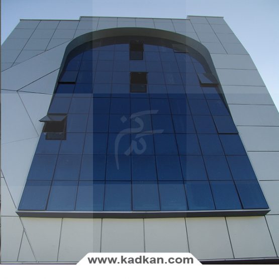 نمای درمانگاه قزوین