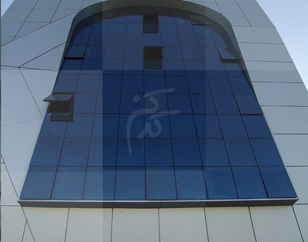 نمای درمانگاه قزوین