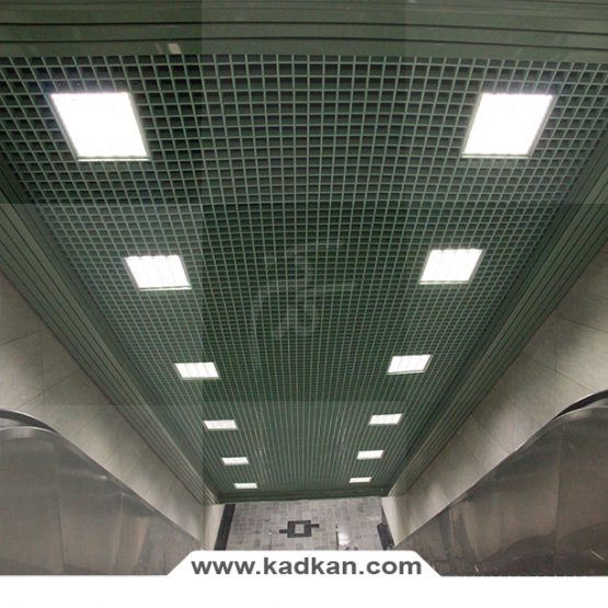 سقف کاذب ایستگاه متروی صیاد شیرازی