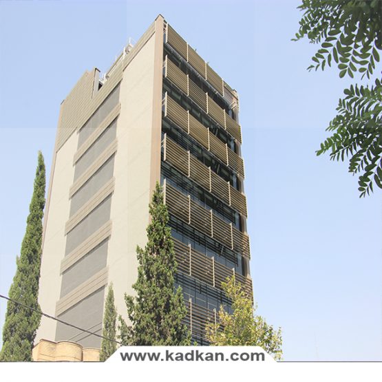 نمای کامپوزیت ساختمان آذران