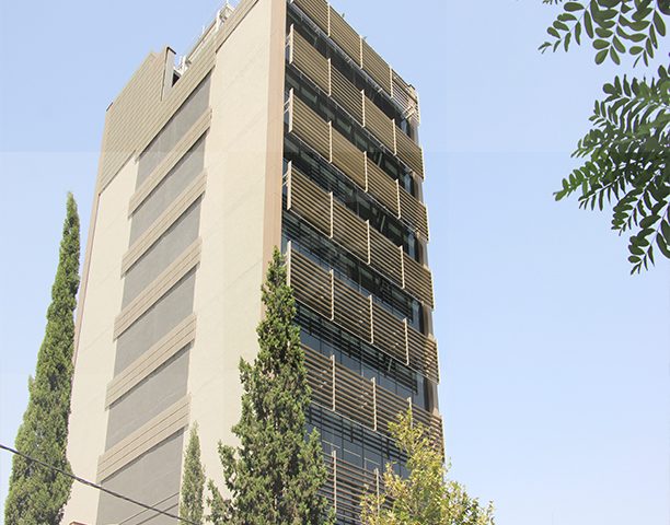 نمای کامپوزیت ساختمان آذران