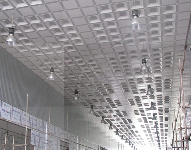 سقف کاذب بازار ماهی فروشان رشت