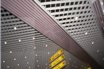 سقف کاذب فرودگاه کیش