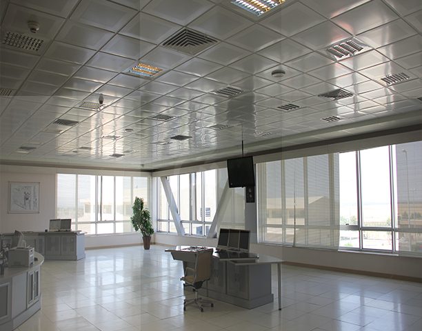 سقف کاذب نیروگاه ارومیه
