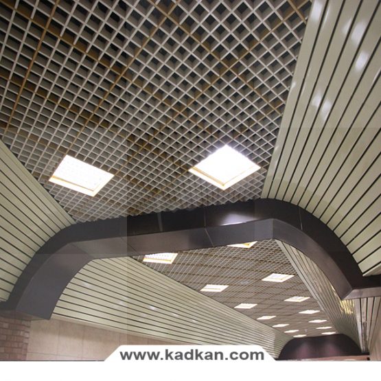 سقف کاذب ایستگاه متروی خواجه عبداله انصاری