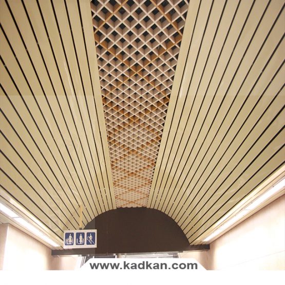 سقف کاذب ایستگاه متروی خواجه عبداله انصاری