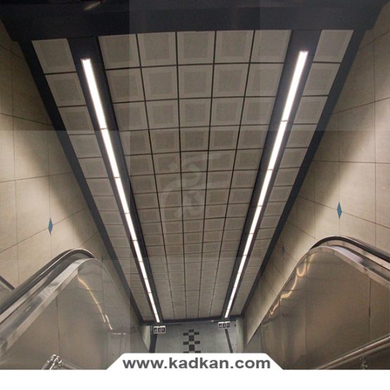 سقف کاذب ایستگاه متروی هروی