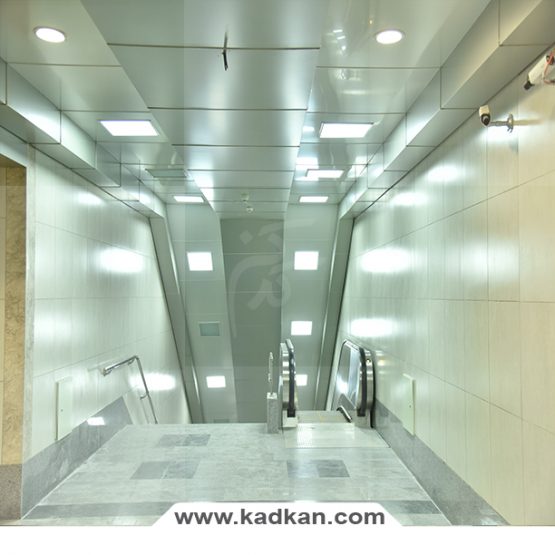 سقف کاذب ایستگاه متروی ولایت